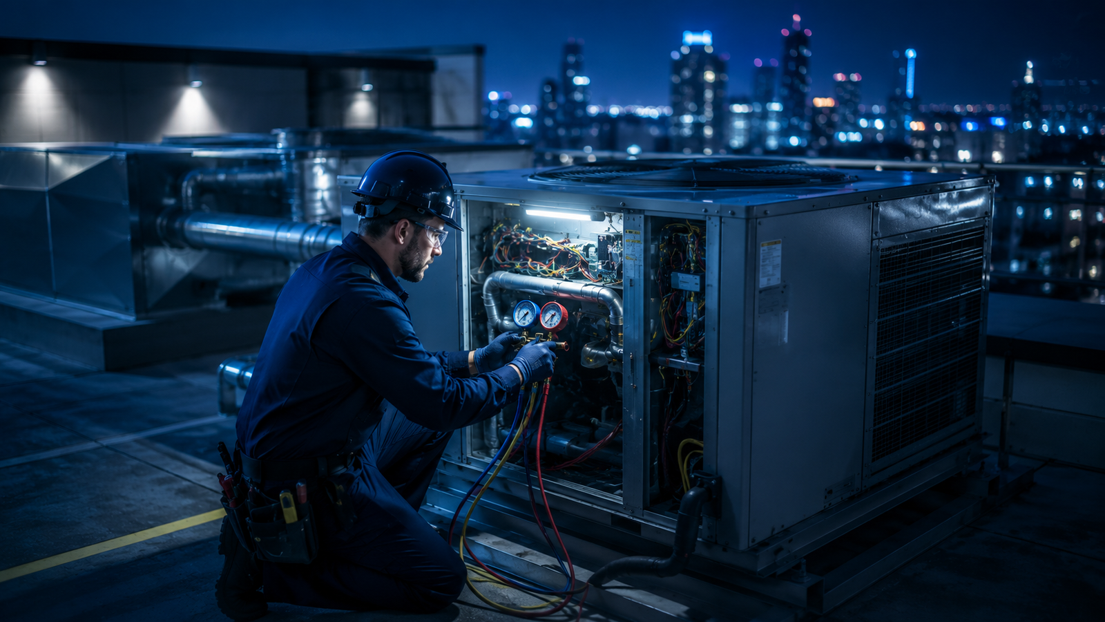 Central Air Conditioner Maintenance1