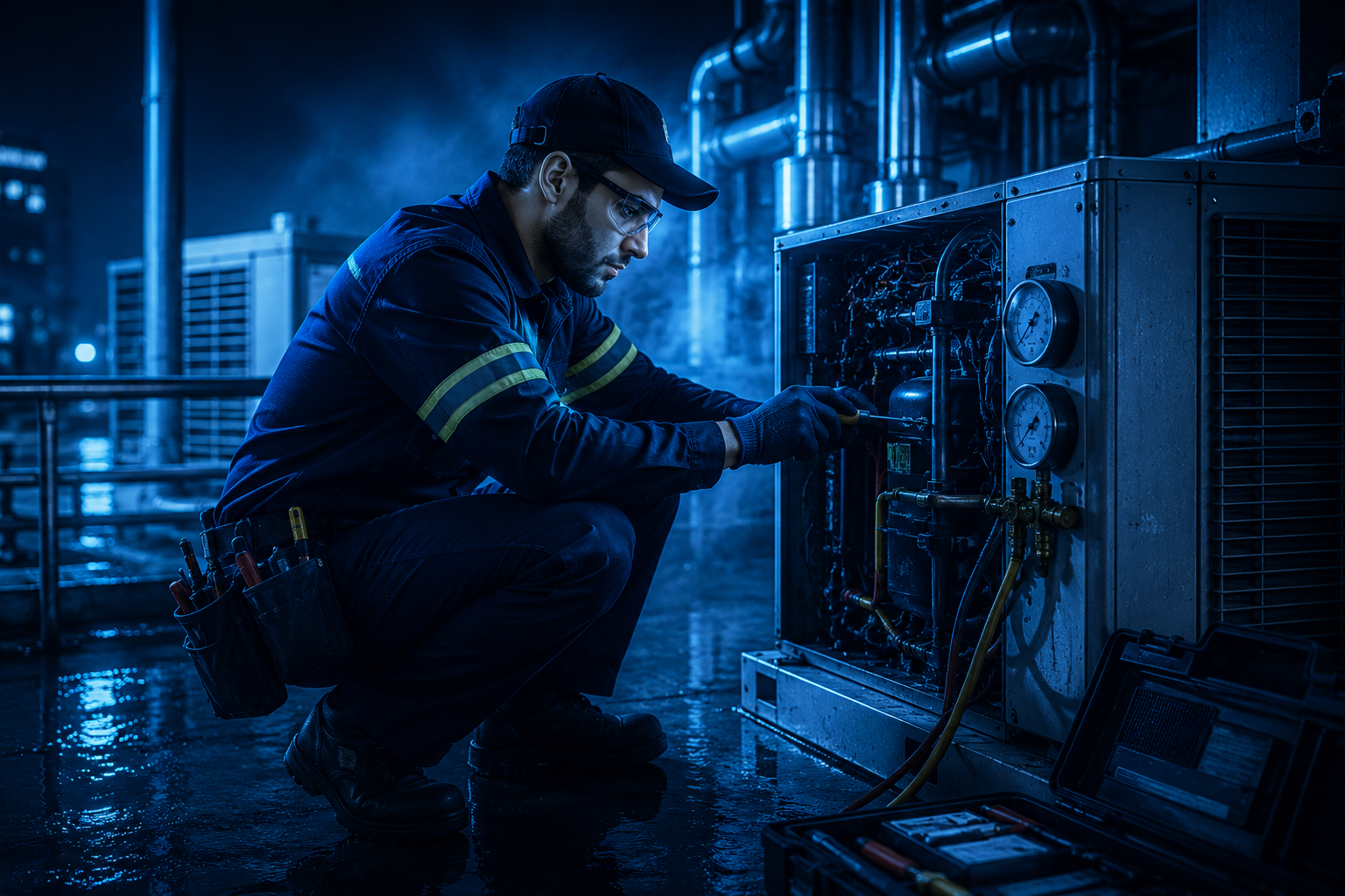 Installation of central air conditioners1